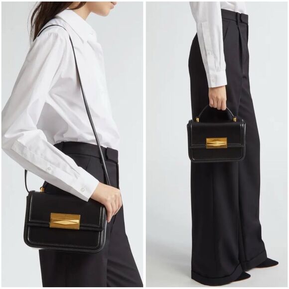 Jimmy Choo Leather Top Handle Bag - Picture 2 of 15